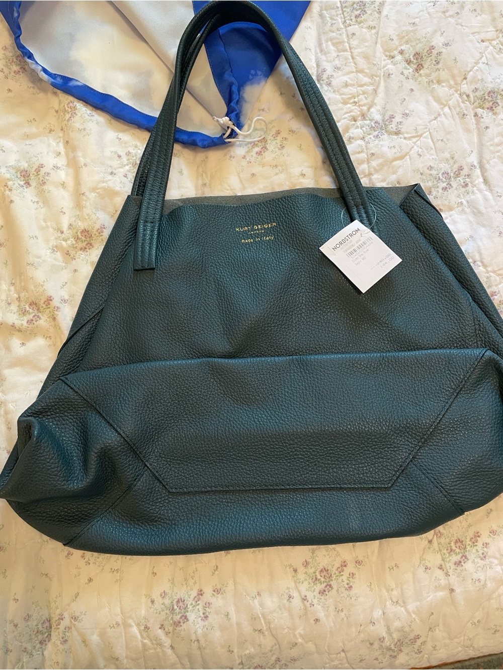 Kurt Geiger London Leather Purse/Tote made in Italy NWT! Retail $250